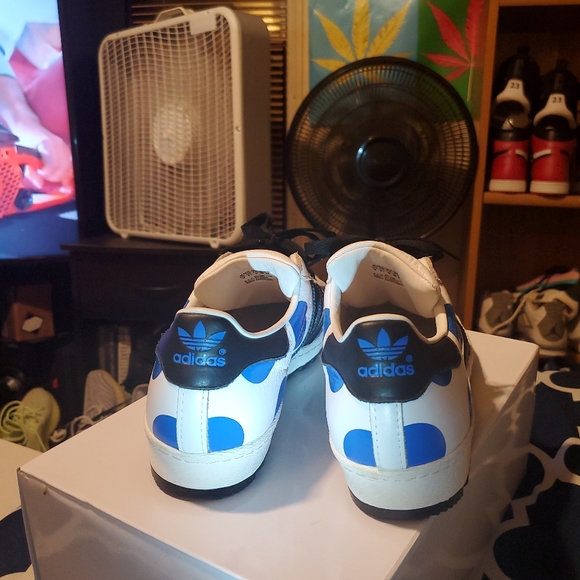 adidas jermey scott 80's super skate blue dots. - Picture 3 of 7